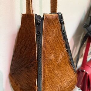 Cow Hair Women's Crossbody Bag